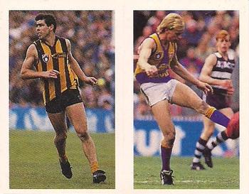 1993 Select AFL Stickers #5 Darren Jarman / Dean Kemp Front